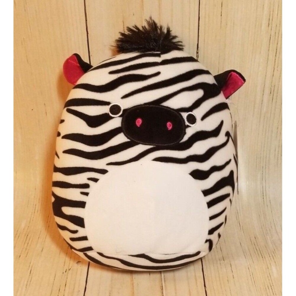 Squishmallows Tracey the Zebra Black Mohawk 9" Tall Plush Toy New Tags